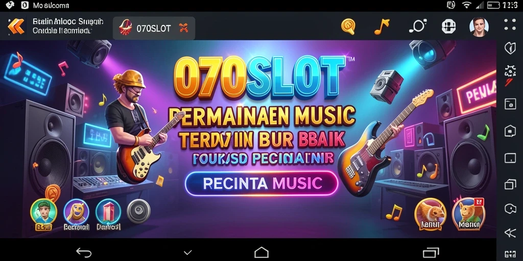 Gameplay seru 070SLOT dengan musik yang menggugah semangat.