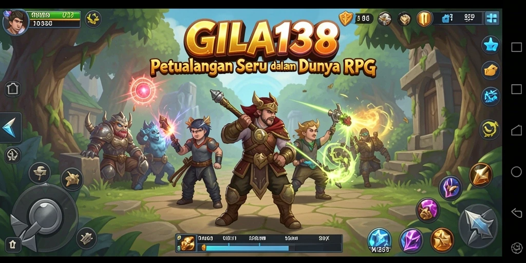 Screenshot GILA138 menunjukkan aksi seru dalam permainan RPG yang mendebarkan.