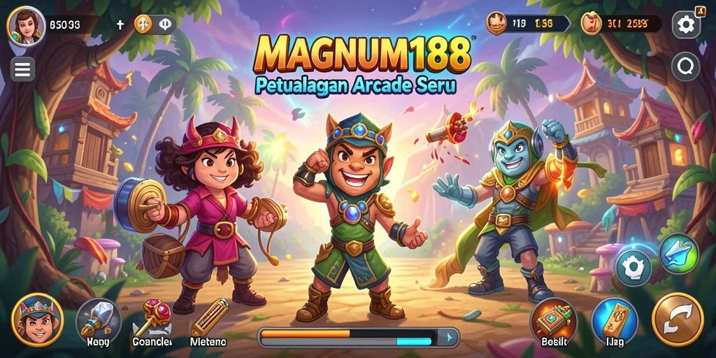 Tampilan gameplay seru dari MAGNUM188 yang penuh tantangan.