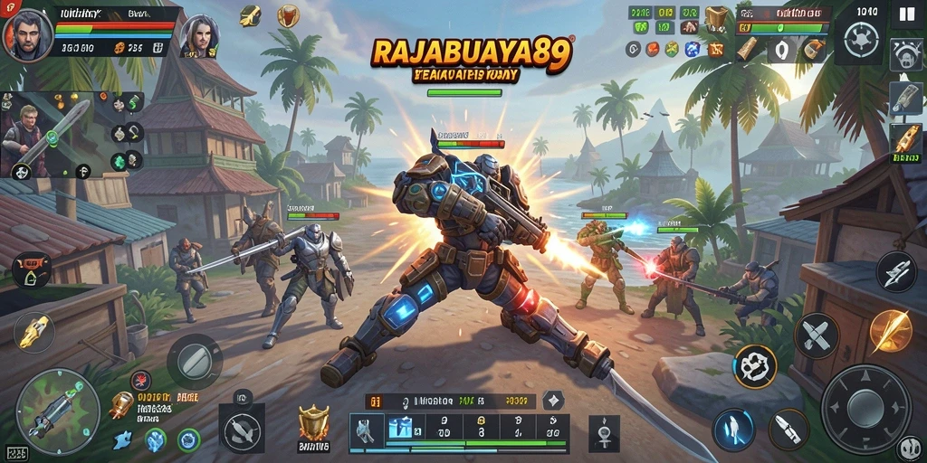 Tampilan antarmuka aplikasi RAJABUAYA89 yang intuitif dan mudah digunakan.
